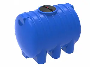 Пластиковая емкость ЭкоПром H 2000 под плотность до 1,2 г/см3 (Синий) 1